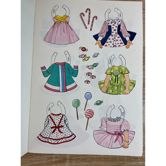 VINTAGE Sugar and Spice Paper Dolls - Picture 7 of 9